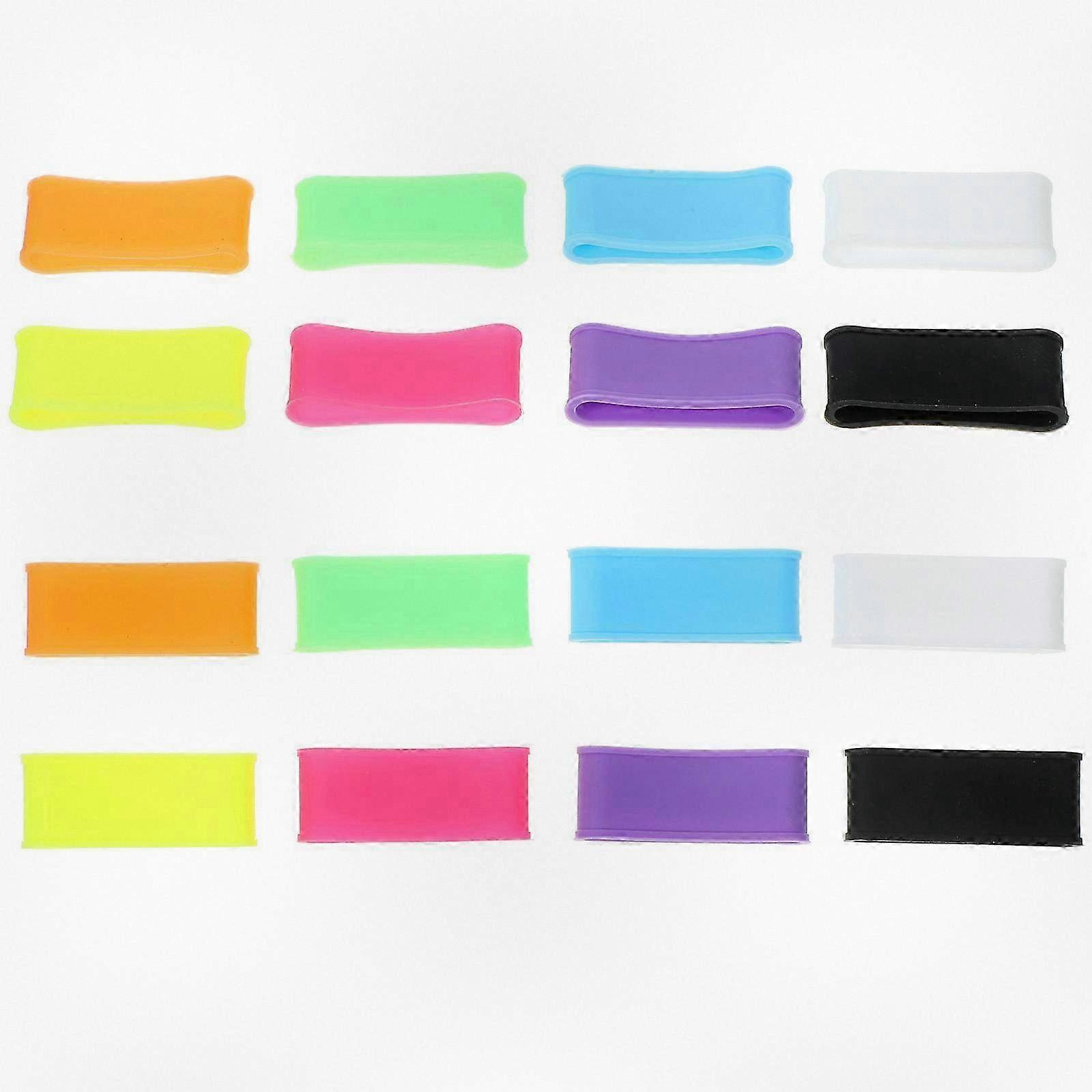 16Pcs Tennis Racket Grips and Badminton Racket Overgrips Rings for Enhanced Control and Comfort in Sports