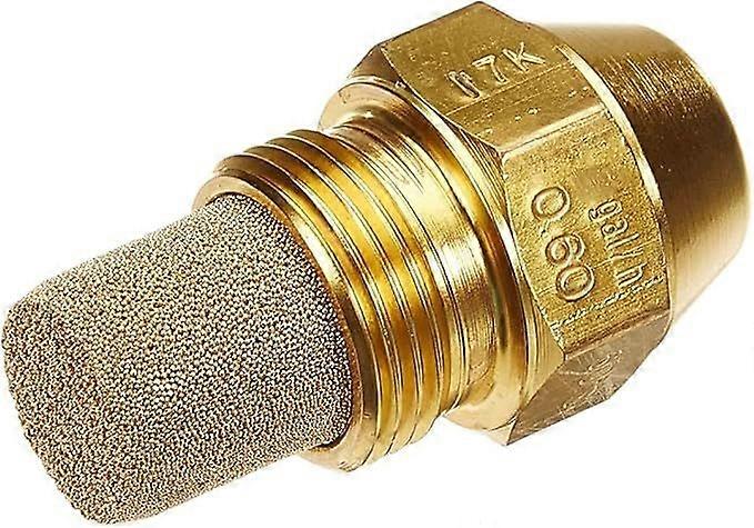 NOZZLE OD Type S - 0.60 US gal/h - 60deg., Bronze, 0.60 / 0.60 type S