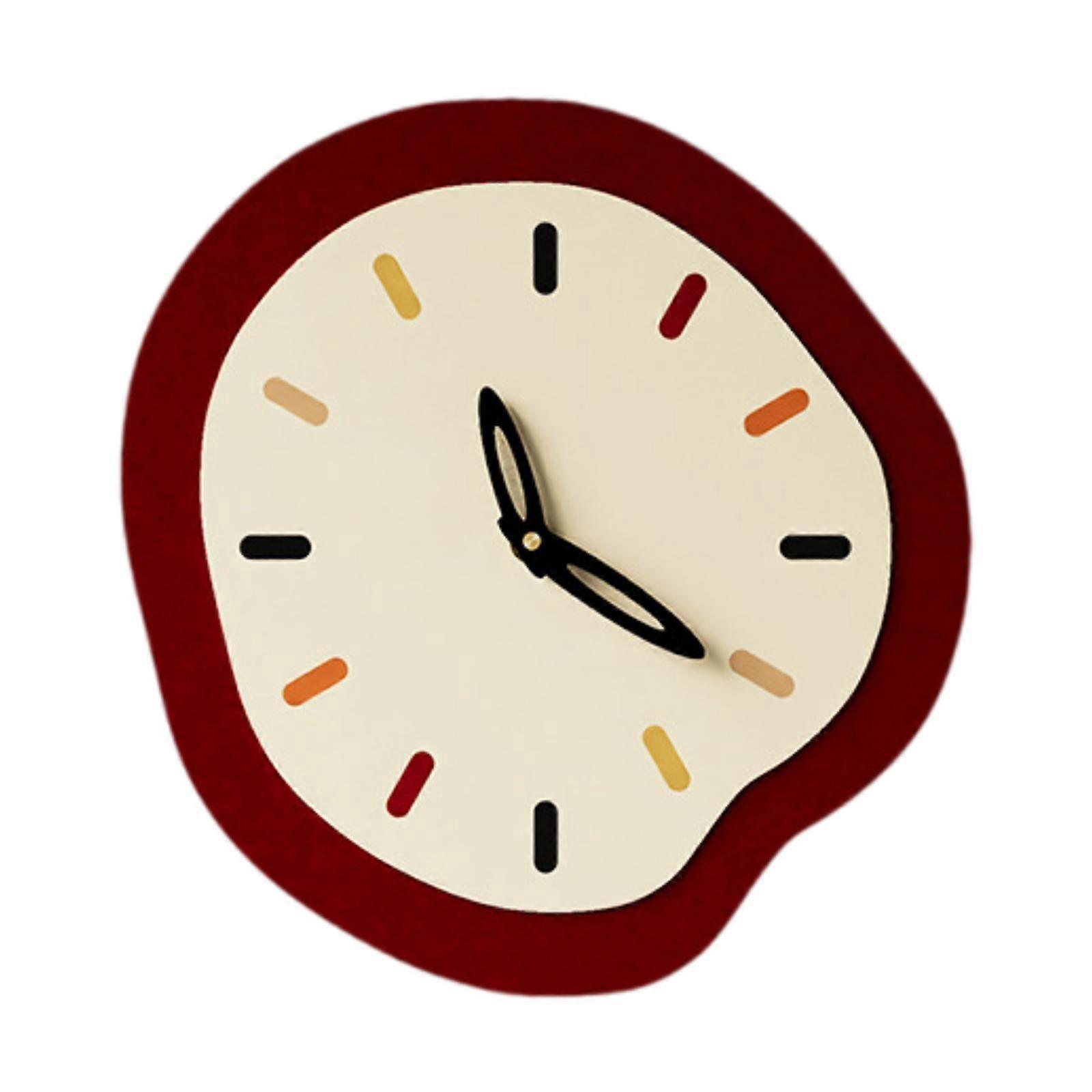 Wall Clock Silent Hanging Clock Easy to Read Unique, Decorative Clock, Home