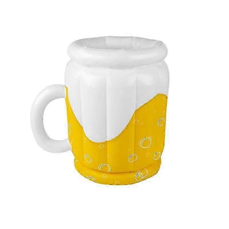 Pvc Inflatable Ice Bucket Beer Mug Inflatable Ice Bar Water Drink For Party