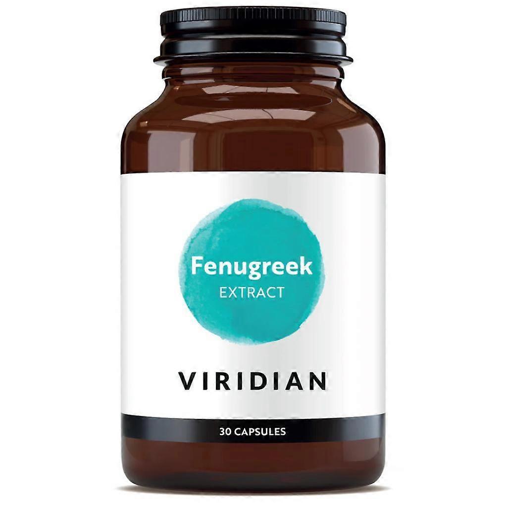 Viridian Fenugreek Extract Capsules 30 (819)
