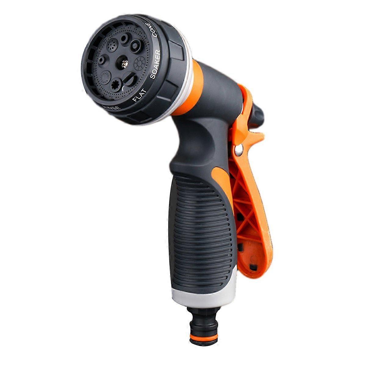 Garden Spray Gun with 8 Adjustable Patterns for Watering, Cleaning