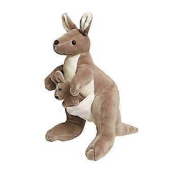 Canguru de pelúcia Brinquedo de pelúcia Brinquedos de pelúcia Brinquedo fofinho Mãe e filho Canguru Brinquedo macio Canguru de pelúcia Brinquedo Fluffys Pelúcias Boneca Presente para mulheres