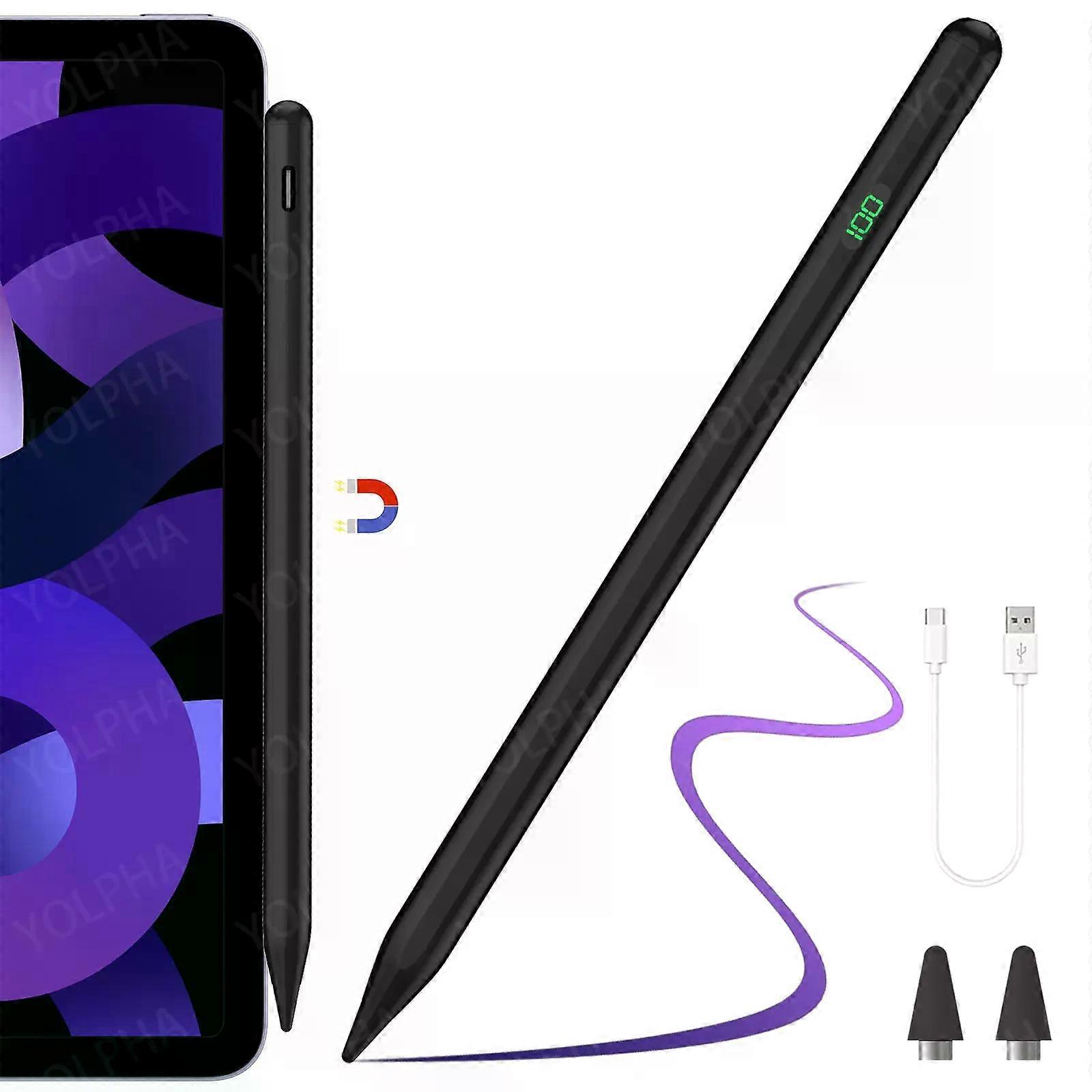 con Universal Stylus Pens For Samsung Galaxy Tab S9FE S9+S8+S7+S7FE S6lite A7 A8 Rechargeable Tilt Sensitivity Pen For Lenovo P12