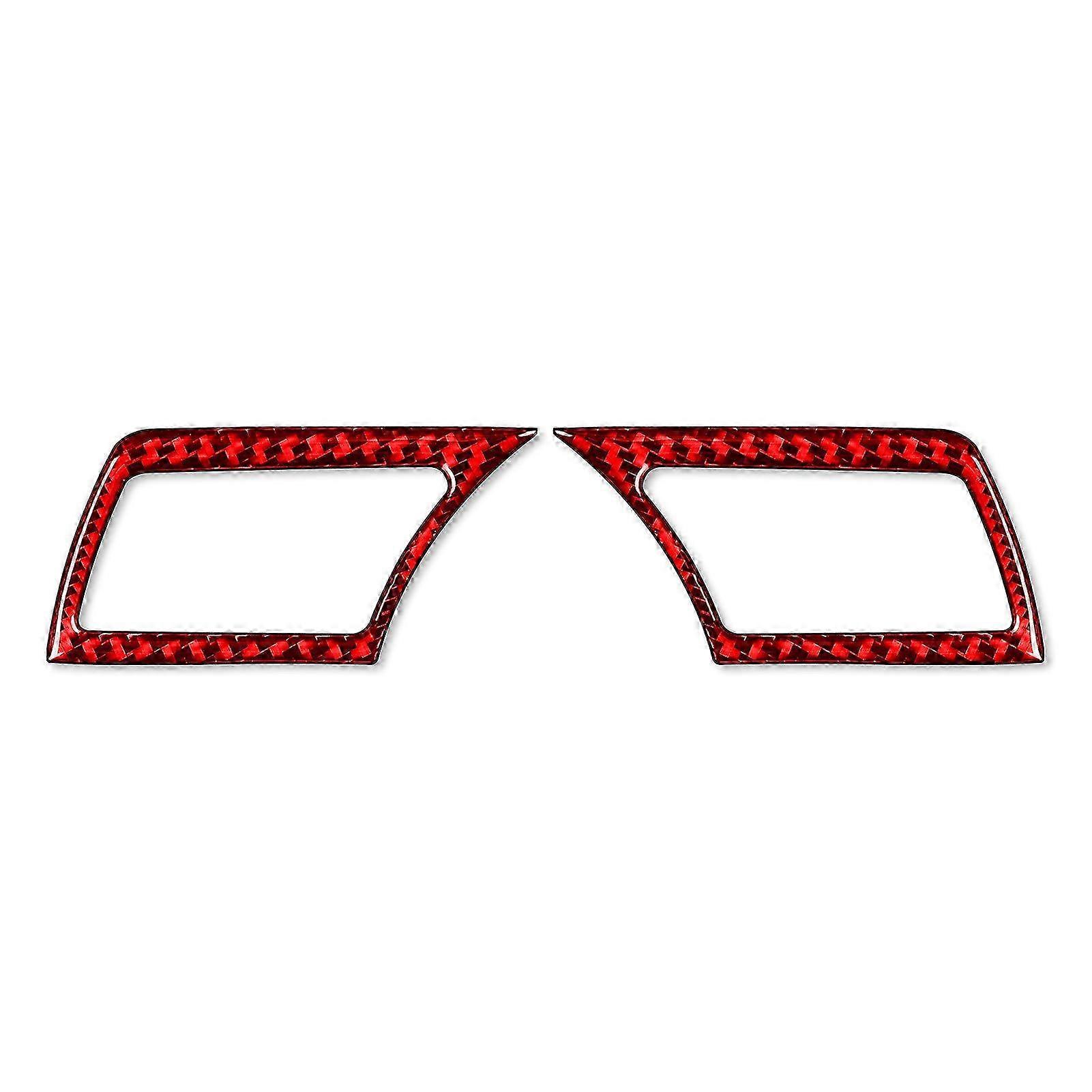 Car Cruise Control Button Frame Trim Carbon Fiber Sticker Accessories for Compatible Models from 2007 to 2013