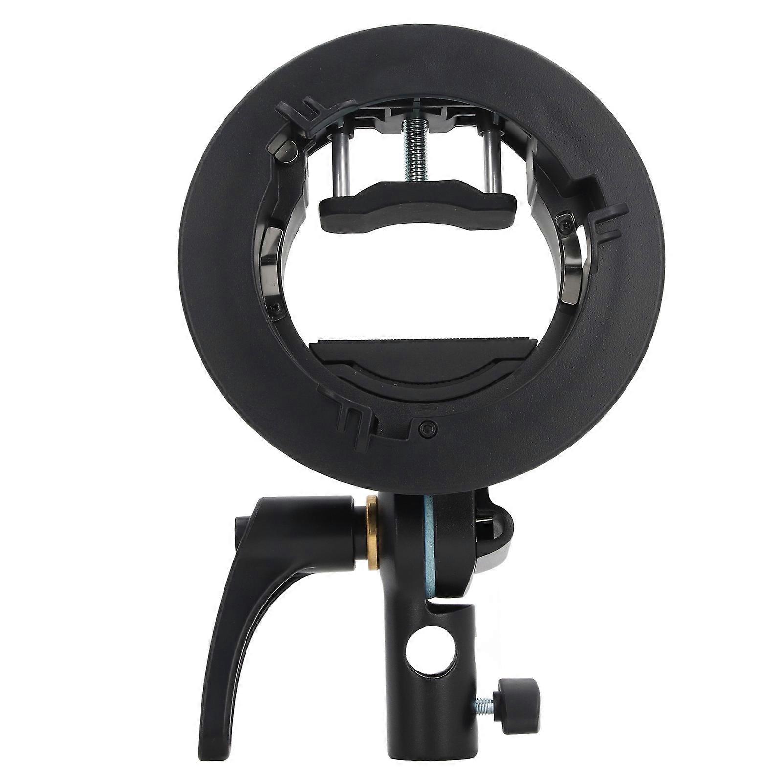 Versatile Flash Bracket for Bowens Mount: Compatible with Godox S2, V1, AD Series