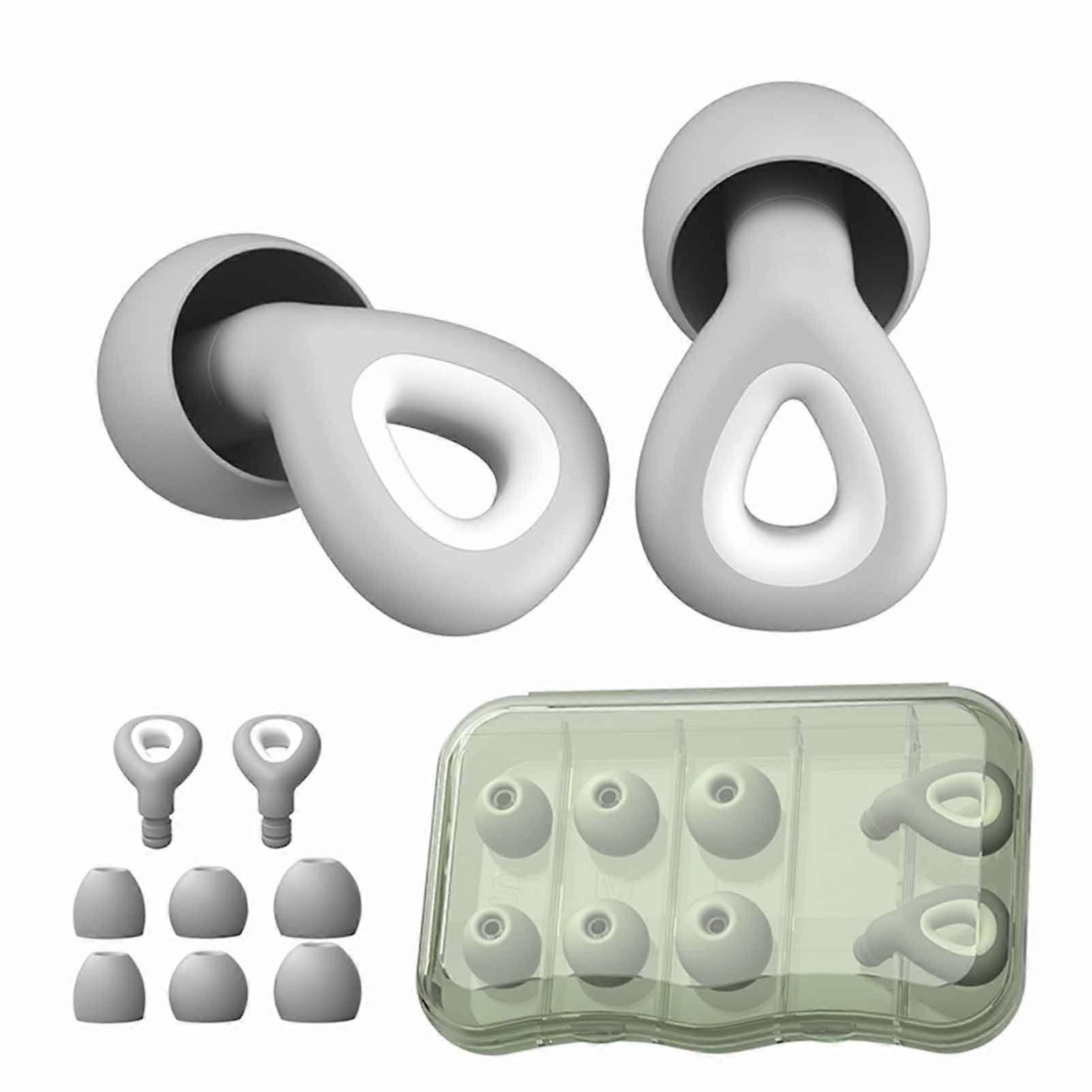 High quality Silicone noise reduction earplugs for swimming, waterproof, silent, sleeping