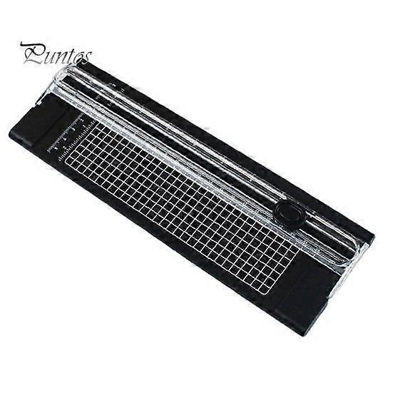 Paper Trimmer with Precise Graduation Portable Accurate A4 Two-way Cutting Scrapbook Trimmer Easy Blade Replacement