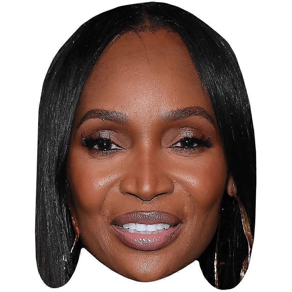 Marlo Hampton (Smile) Celebrity Mask, Flat Card Face