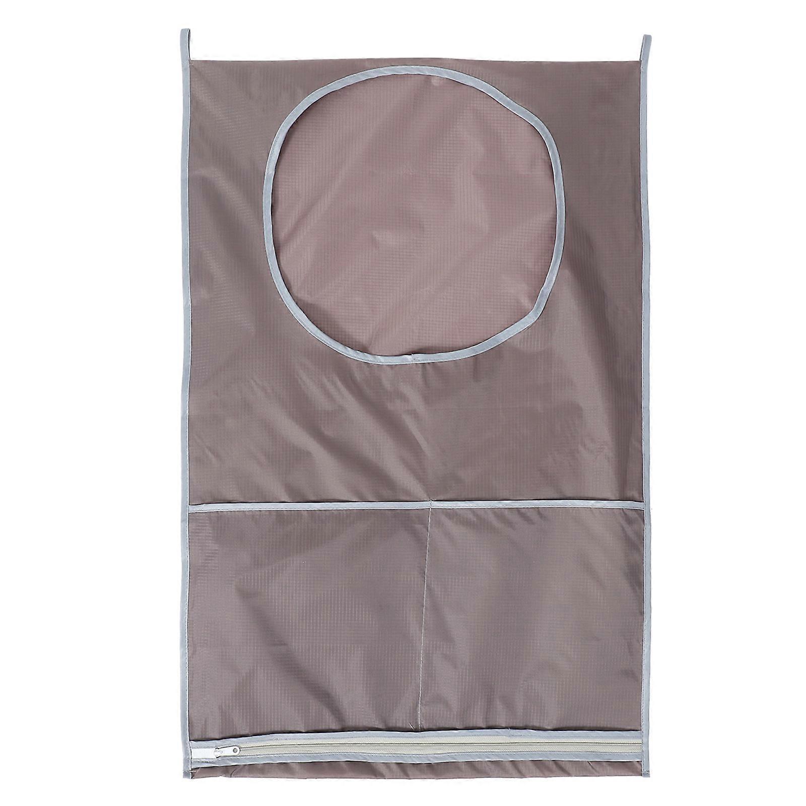 Space Saving Over the Door Hanging Laundry Bag for Bathroom Storage – Multi Functional Clothes Organizer for Easy Use and Cleaning
