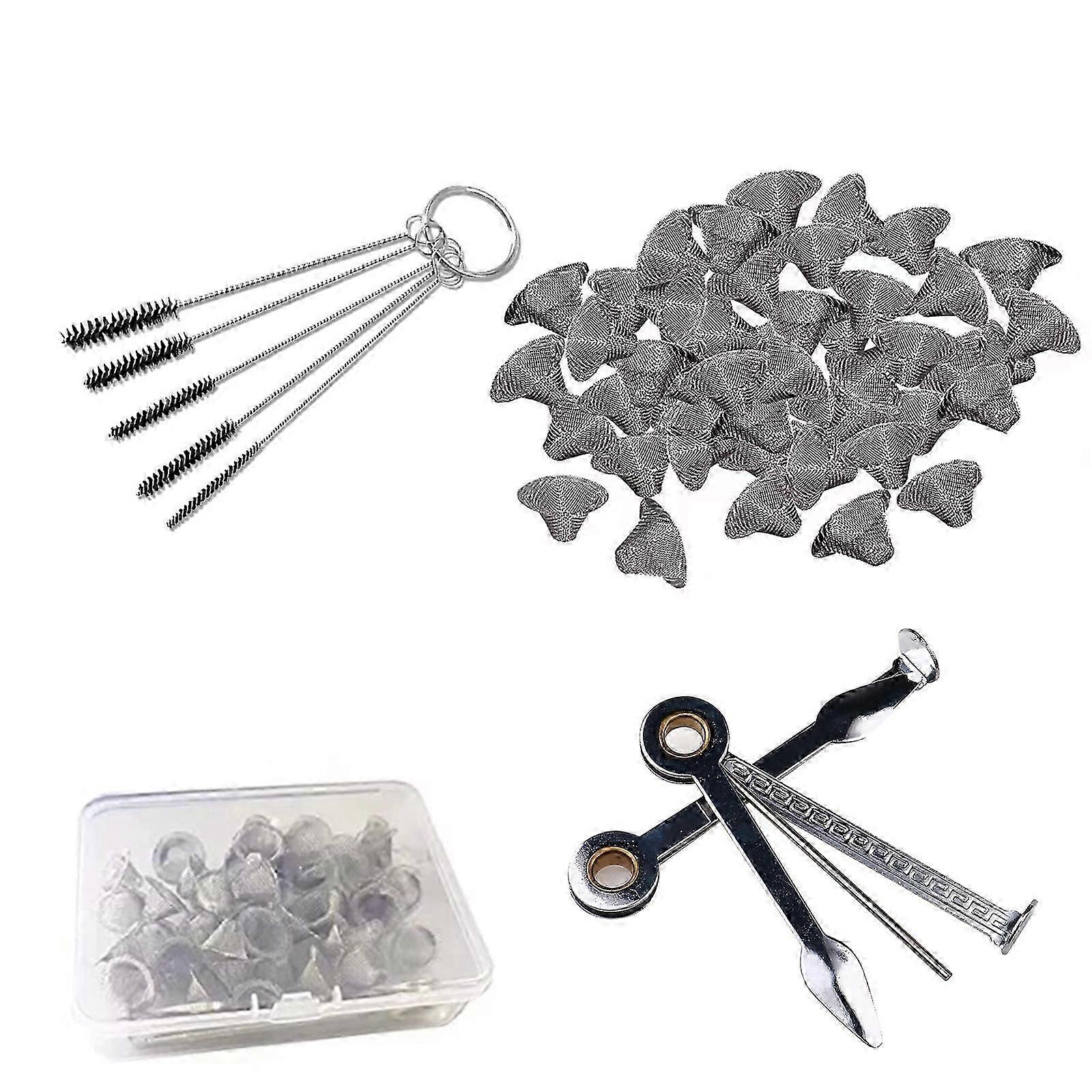 Nettoyant pour outils de pipe à tabac en acier inoxydable 3 en 1