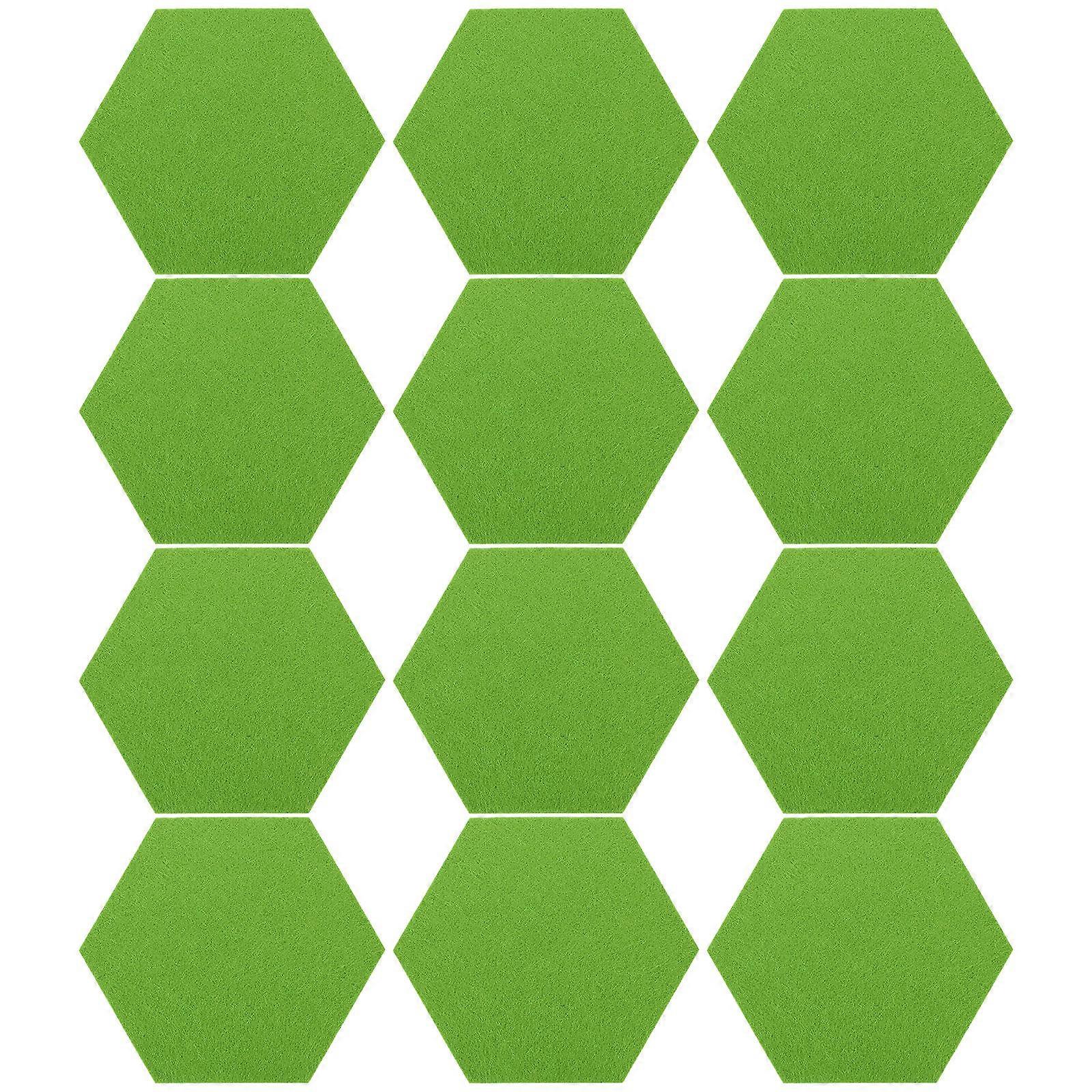 The product you're referring to — **"12pcs Hexagon Felt Wall Tiles Soundproof Memo Boards Home Office Decorative Bulletin Boards For Creative Wall
