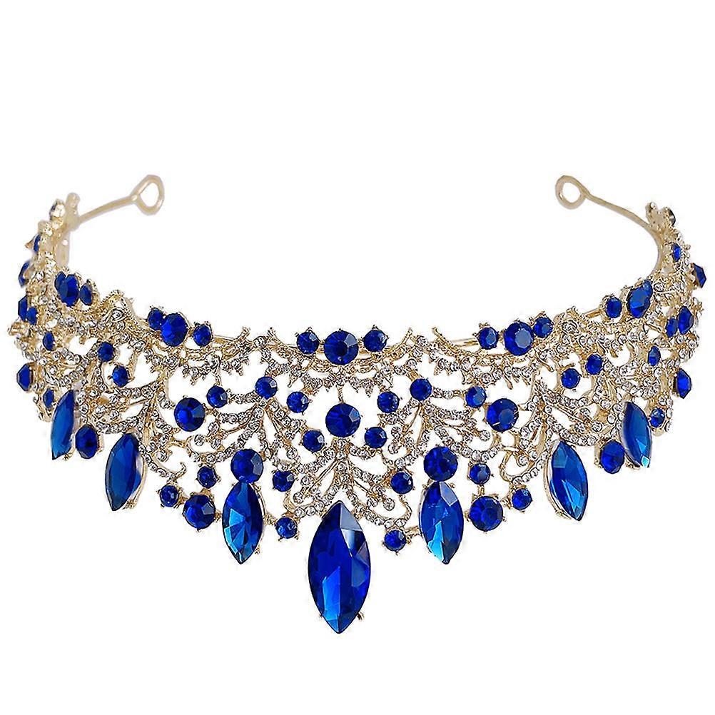 Elegant Rhinestone Tiara Hair Accessory for Women – Sparkling Headpiece for Weddings, Engagements, and Special Occasions