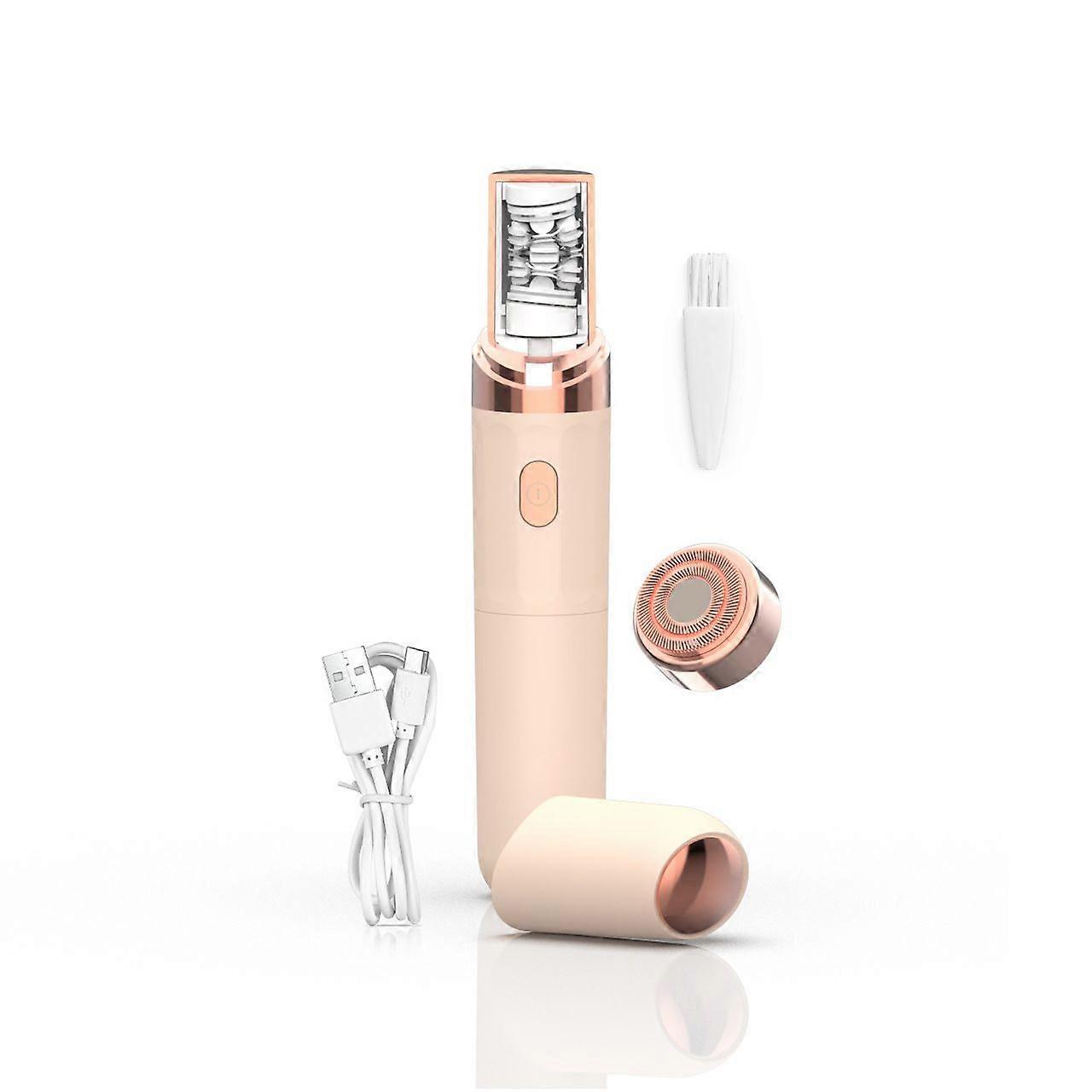 Epilatori Epilazione per le donne - Smooth Glide Epilatore e rimozione 2-in-1 - Mini Size Epilating Plucker per viso ascelle Posteriore portatile pelle liscia H
