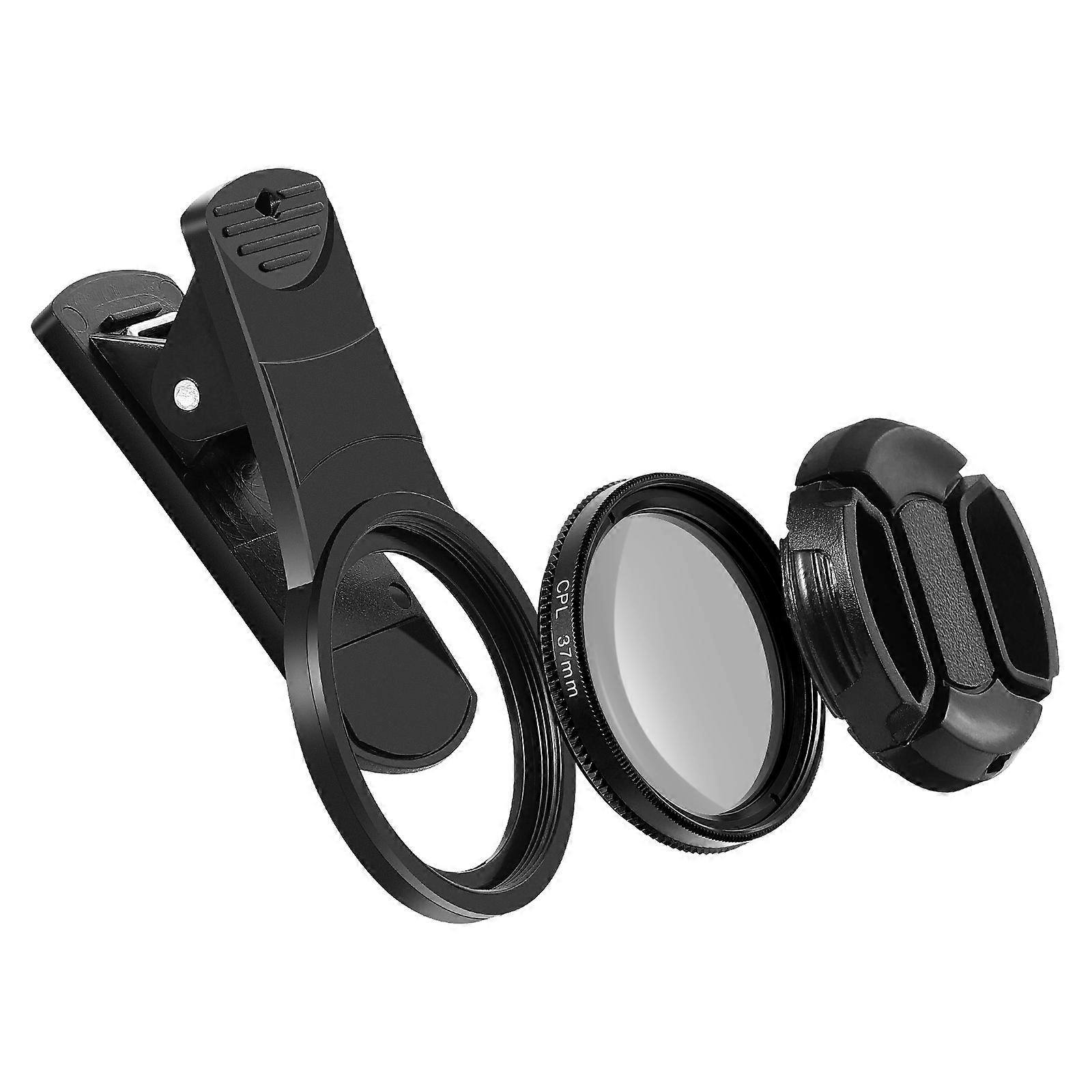 Clip For Phone Lens Ukco Circular Polarizing Lens Flare Reduction Travel Mobile Users 1Set