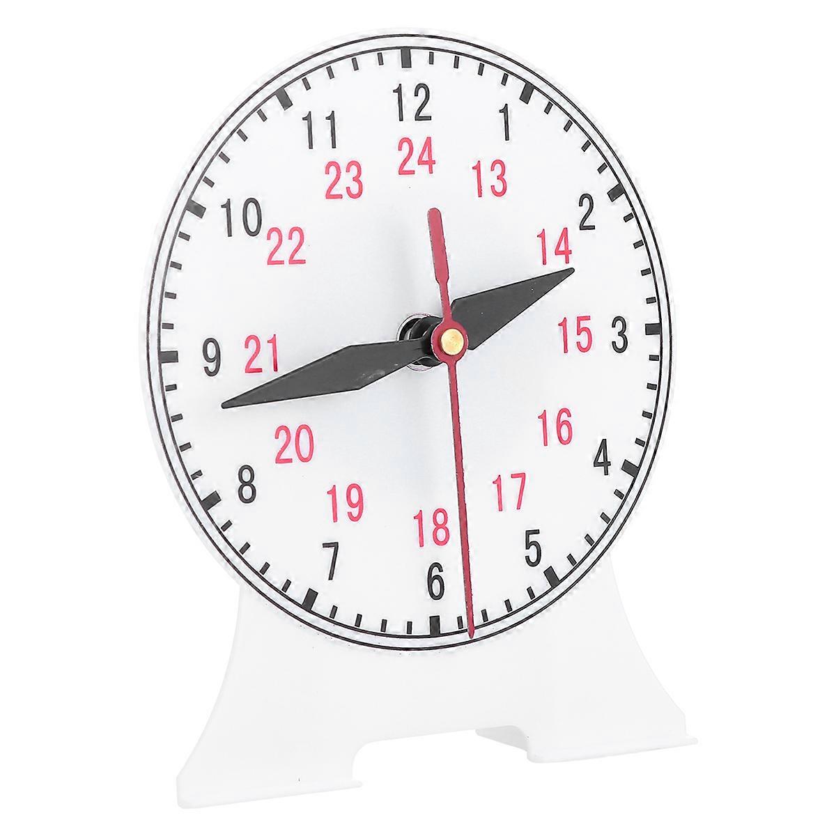 Pin Linkage Clock Model Educational Mold for Students Interactive Teaching Tool for Learning at Home or Classroom Use