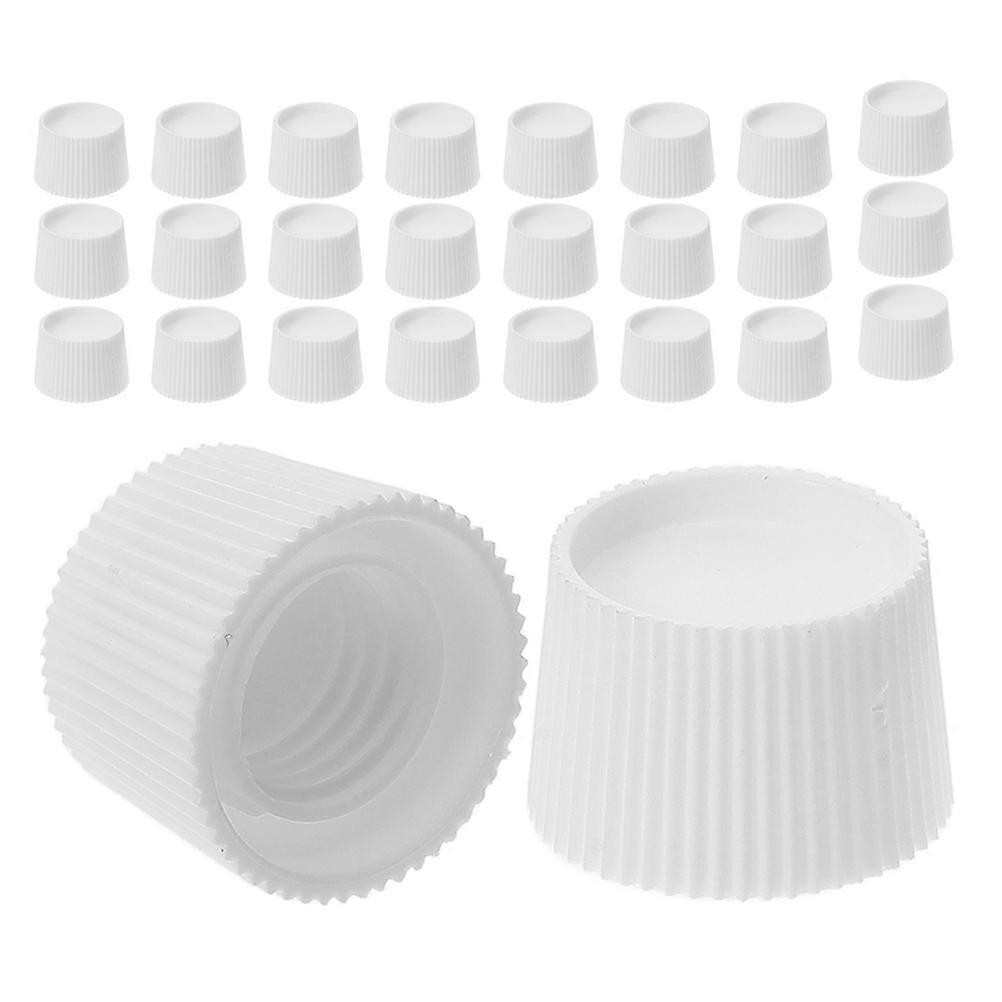 Toothpaste Covers Toothpaste Caps for Easy Use 50Pcs White Reusable Caps
