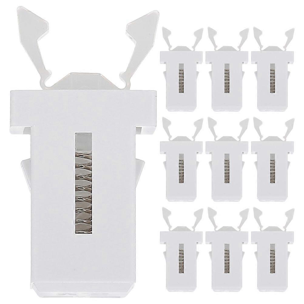 Bin Locks Garbage Can Buckle Household 2.10X1.20X0.70CM Push-type Lock 10Pcs