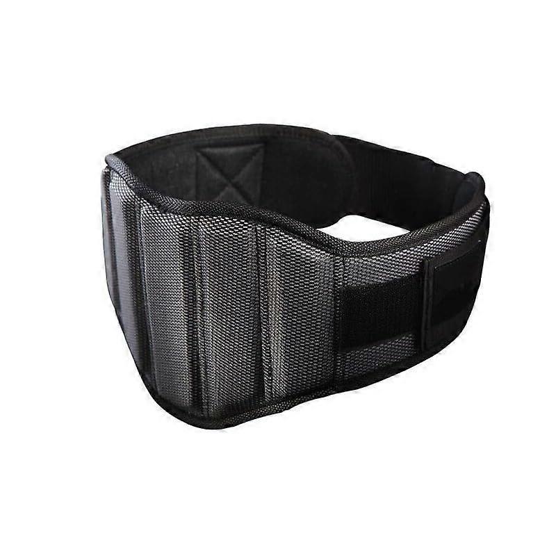 Weight Lifting Belt Padded Back Support Deadlift Training Powerlifting XL Grey
