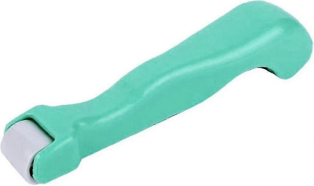 Seam Roller for Quick Pressing Quilting Push Bar Scraper Wheel (Green, 1pc)
