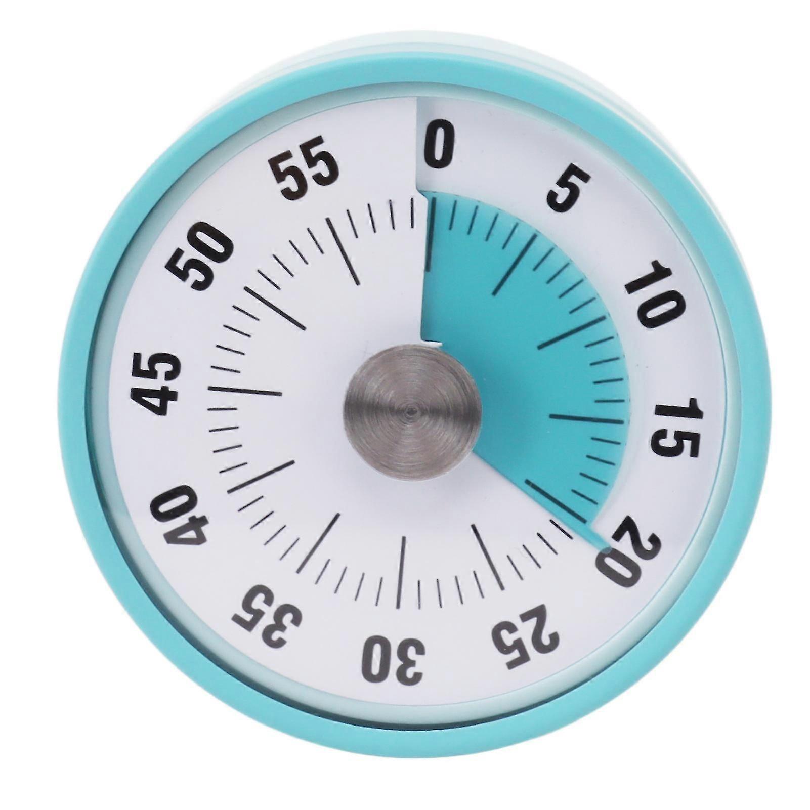 Wind Up Timer 60 Minutes Manual Countdown Time Management Tool for Kitchen Study