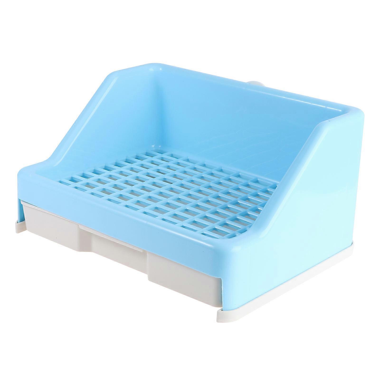Bunny Toilet Bed Pan for Litter Training – Durable Rabbit Drawer Toilet with Easy Clean Design for Rabbit Cages