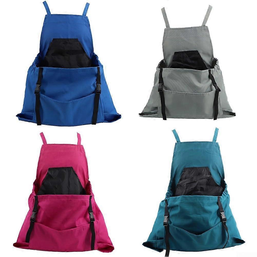 Tear-Resistant Waterproof Garden Apron Blue for Comfort When Working Outdoors, Durable and Practical