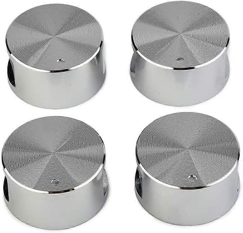 4 aluminum alloy gas stove control knobs