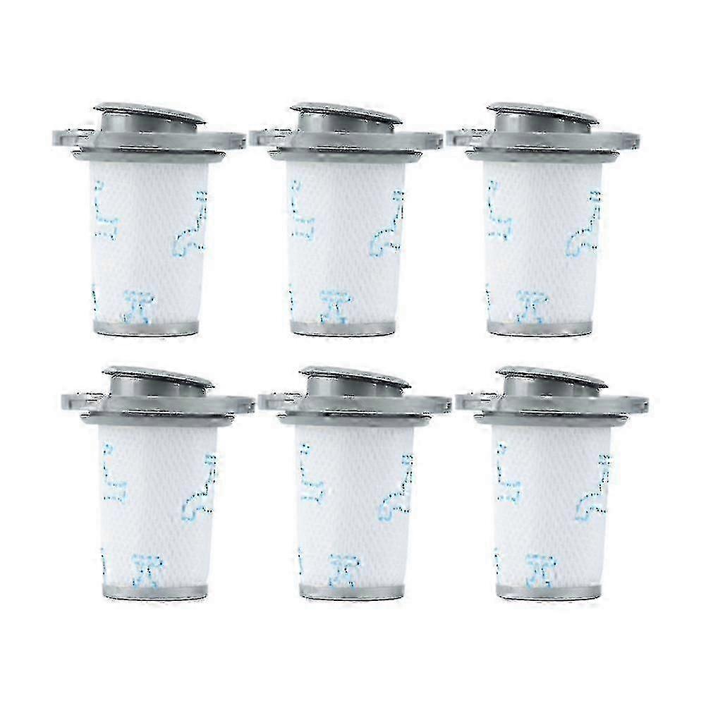 6 stk vaskbart filter for kompatible merker X-force Flex 8.60