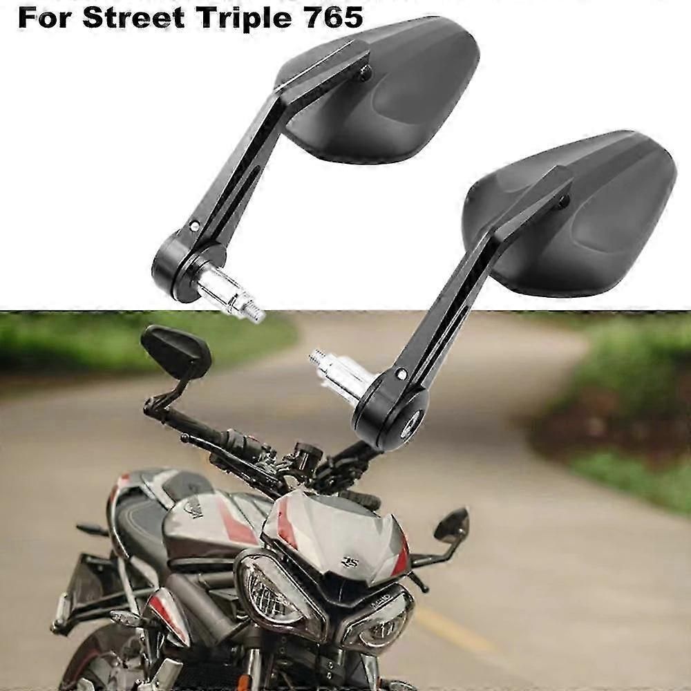 Motorcycle Handlebar Rearview Mirror, Compatible with Certain Brands, 2015-2022