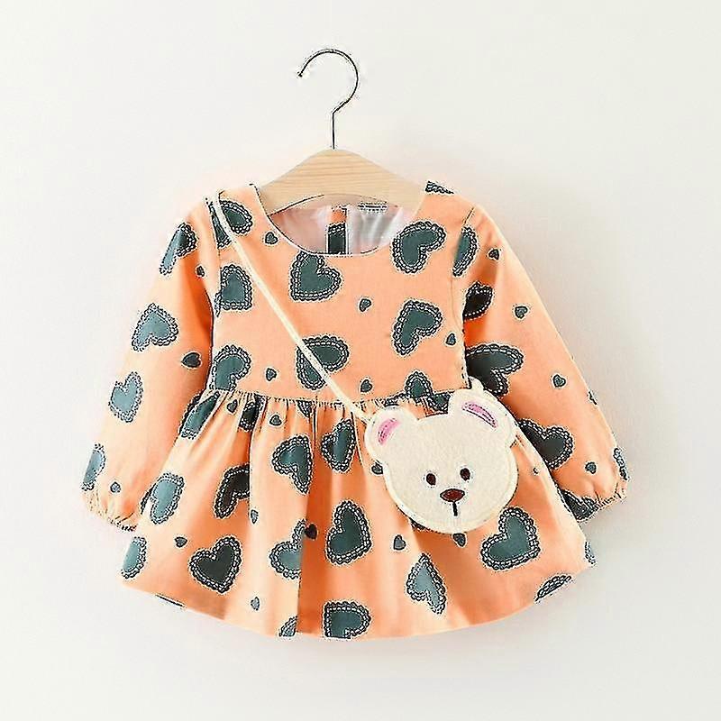 Robes décontractées en coton pour bébés et bébés