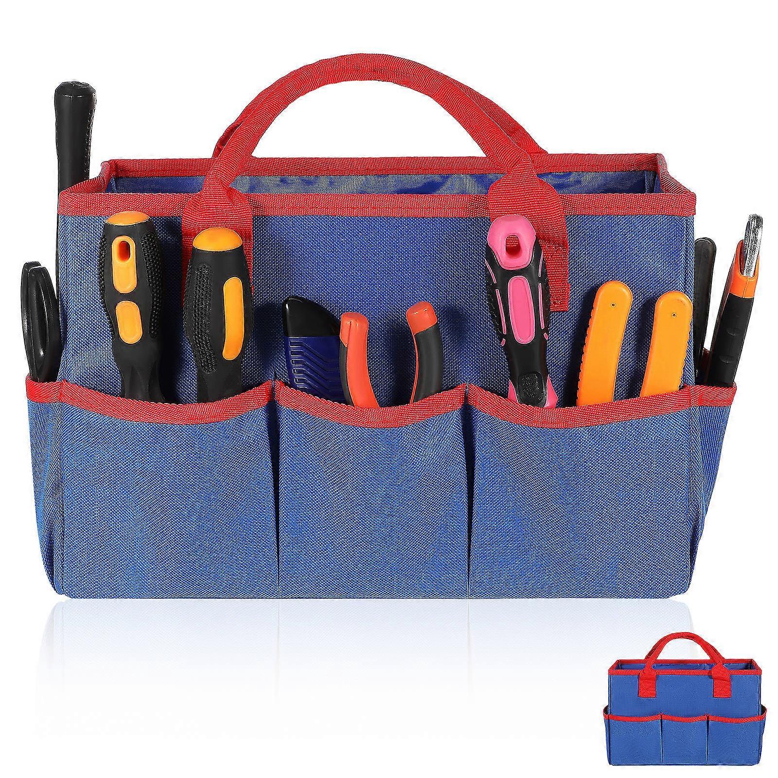 Tools Organizer Bag Multi-Pocket For Painting Blue 33.00X22.00X15.00CM Tool Storage 1Pcs