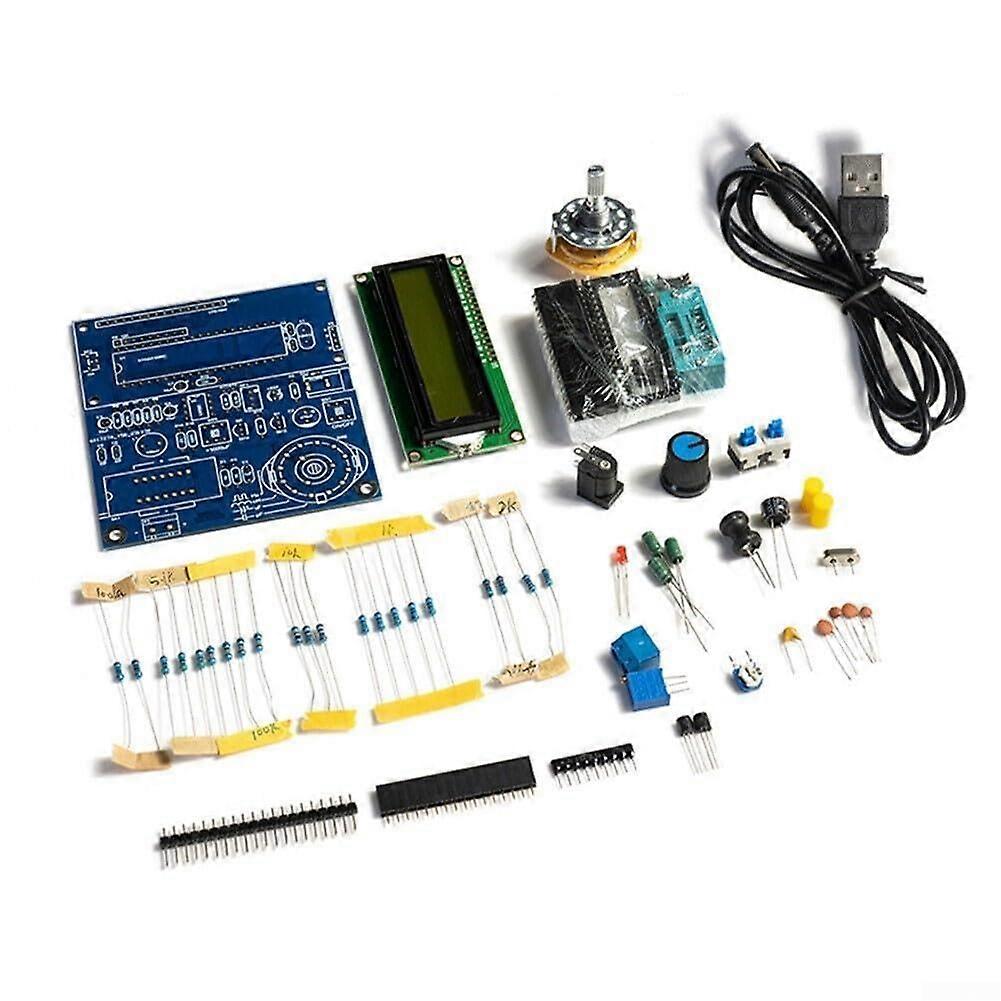 Multifunctional LCD Digital Inductance and Capacitance Tester Kit for Electronic DIY Projects (Kits Without Shell)