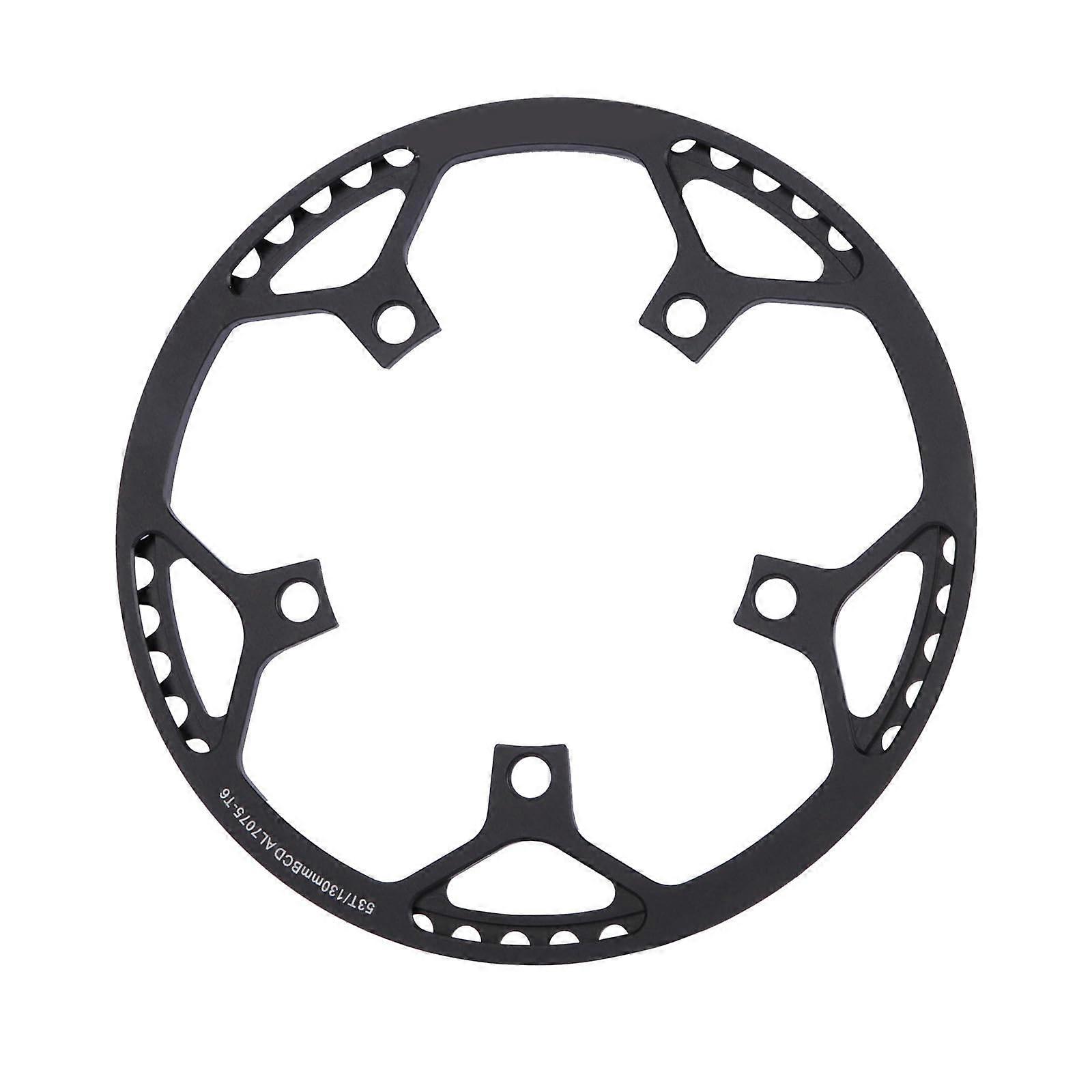 45T/47/53/56/58T Partial Folding Bike Crankset Chainring Folding Bike Crank 130BCD Single Hollow Crankset