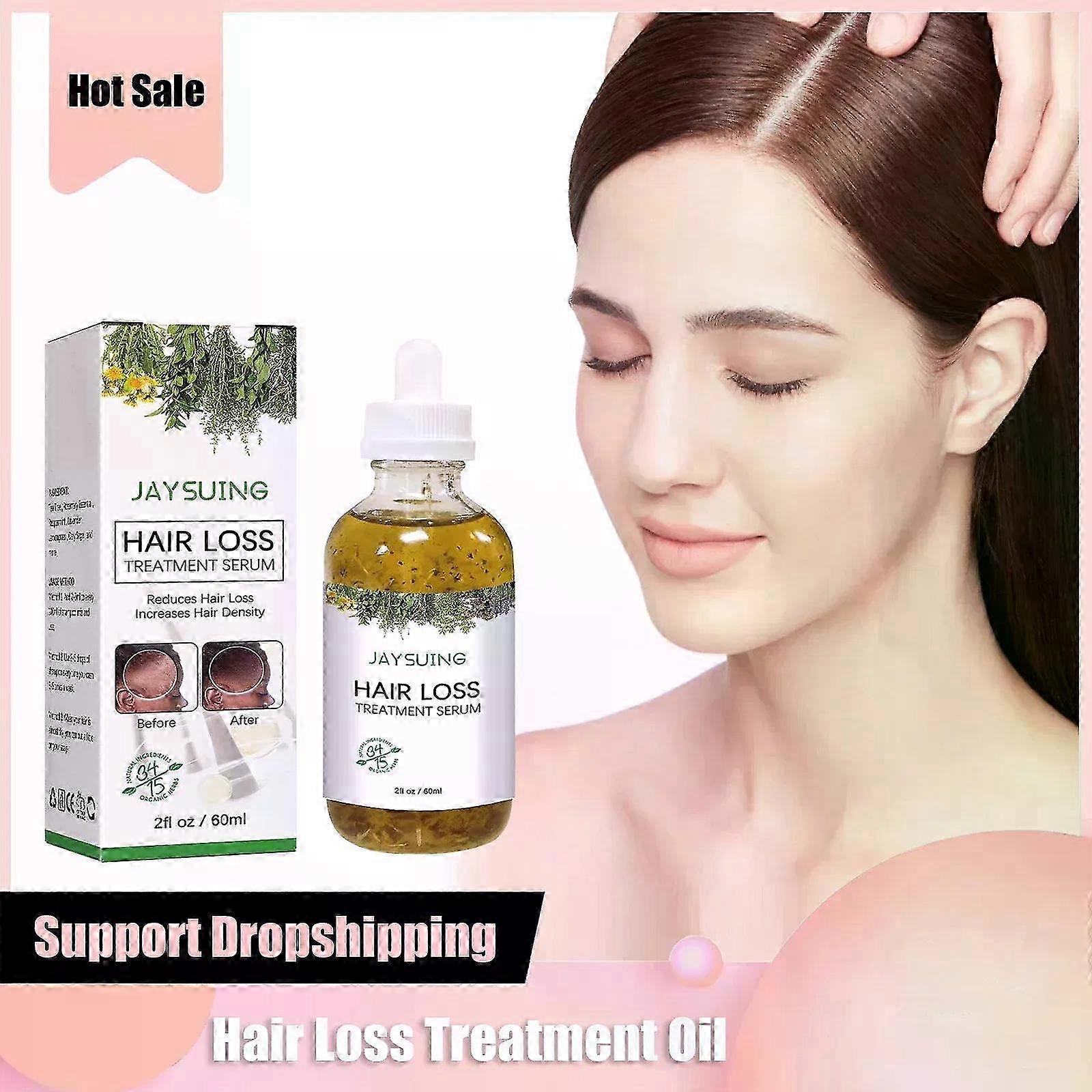 フケをコントロールし、かゆみを和らげ、太い髪の再生のための育毛シャンプーと美容液