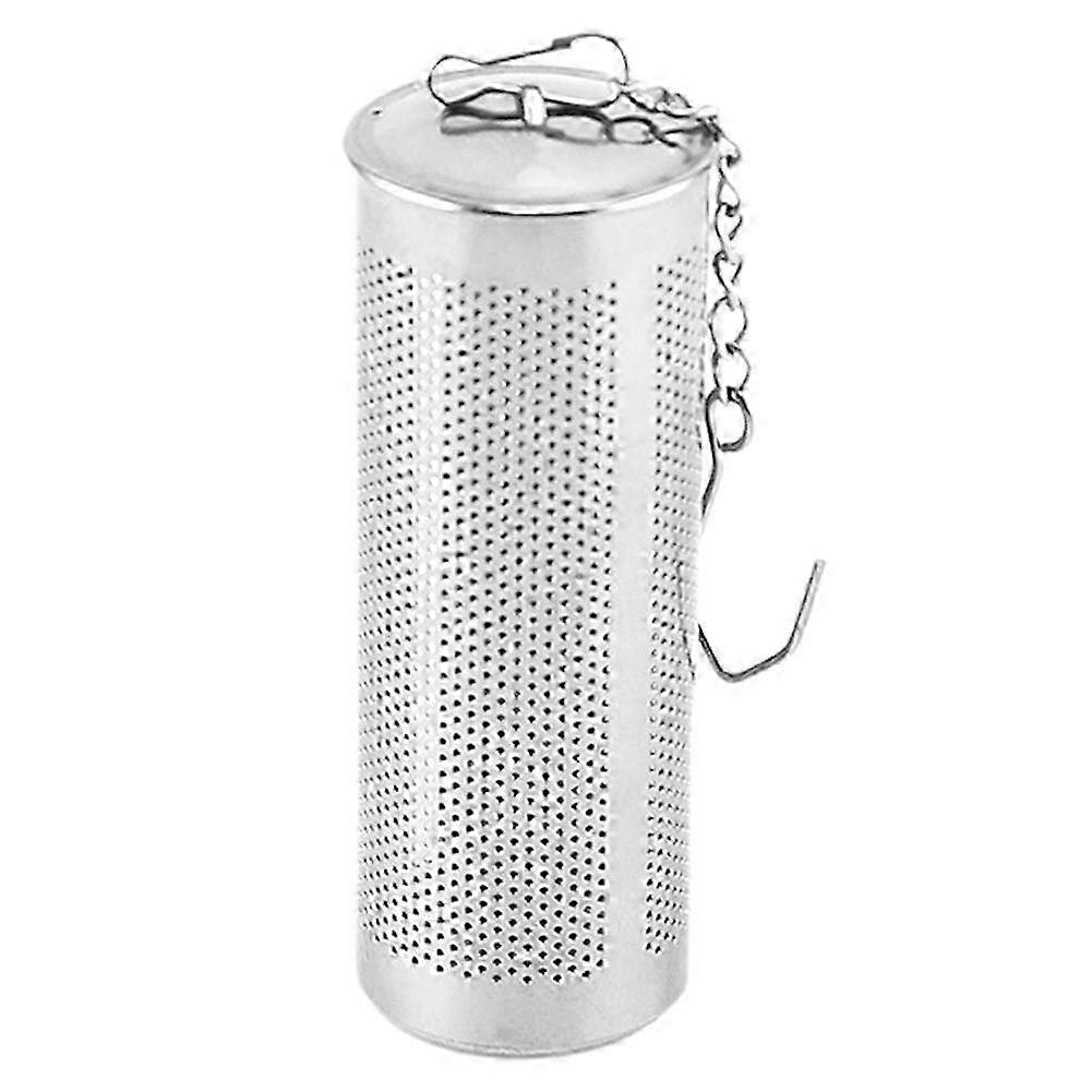Practical Herbal Strainer Reusable Tea Infuser with Chain for Even Drainage, Large Capacity Infuser Suitable for Various Brands