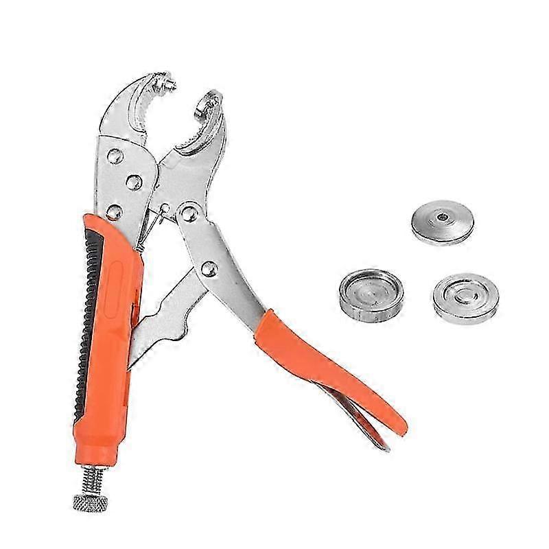 Kit di fissaggio a scatto Pinze regolabili per bottoni a pressione,Kit di strumenti di fissaggio a scatto con set di bottoni a pressione per coperture per barche,Tela hwy