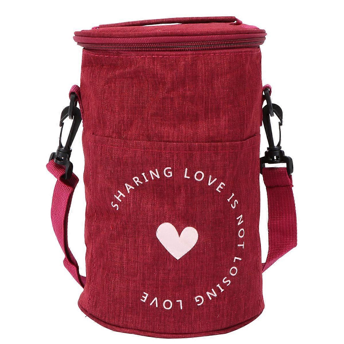 Insulated Bag For Outdoor Lunch Compact 9.4×6.7×6.7in Insulation 1Pc
