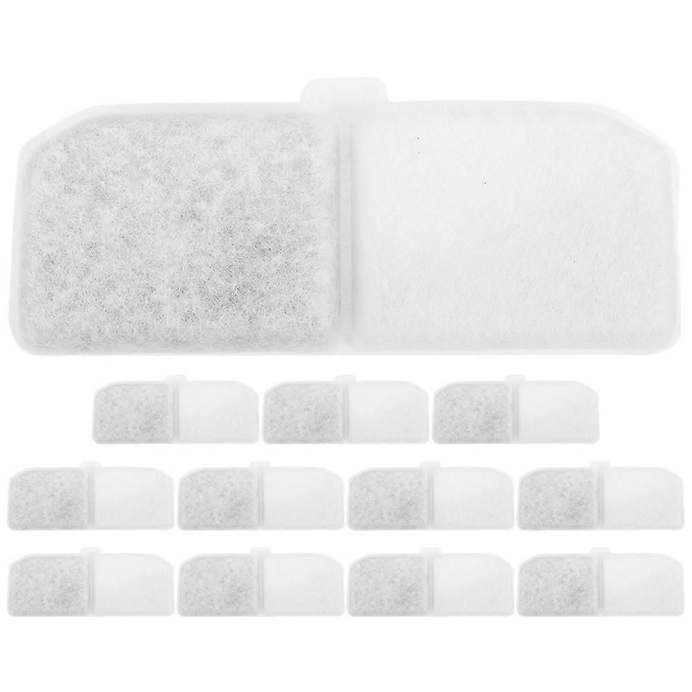 Pet Fountain Filters Replacement Cat Waterer Filter Parts Resin Softening 12Pack