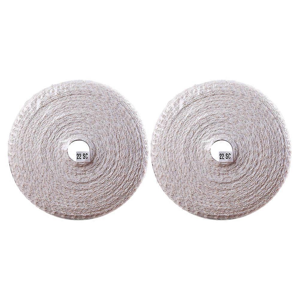 Mesh Meat Netting Roll (2 Rolls) for Sausage, Ham Packaging, Smoking, Roasting, Cooking, and Spooky Decorations