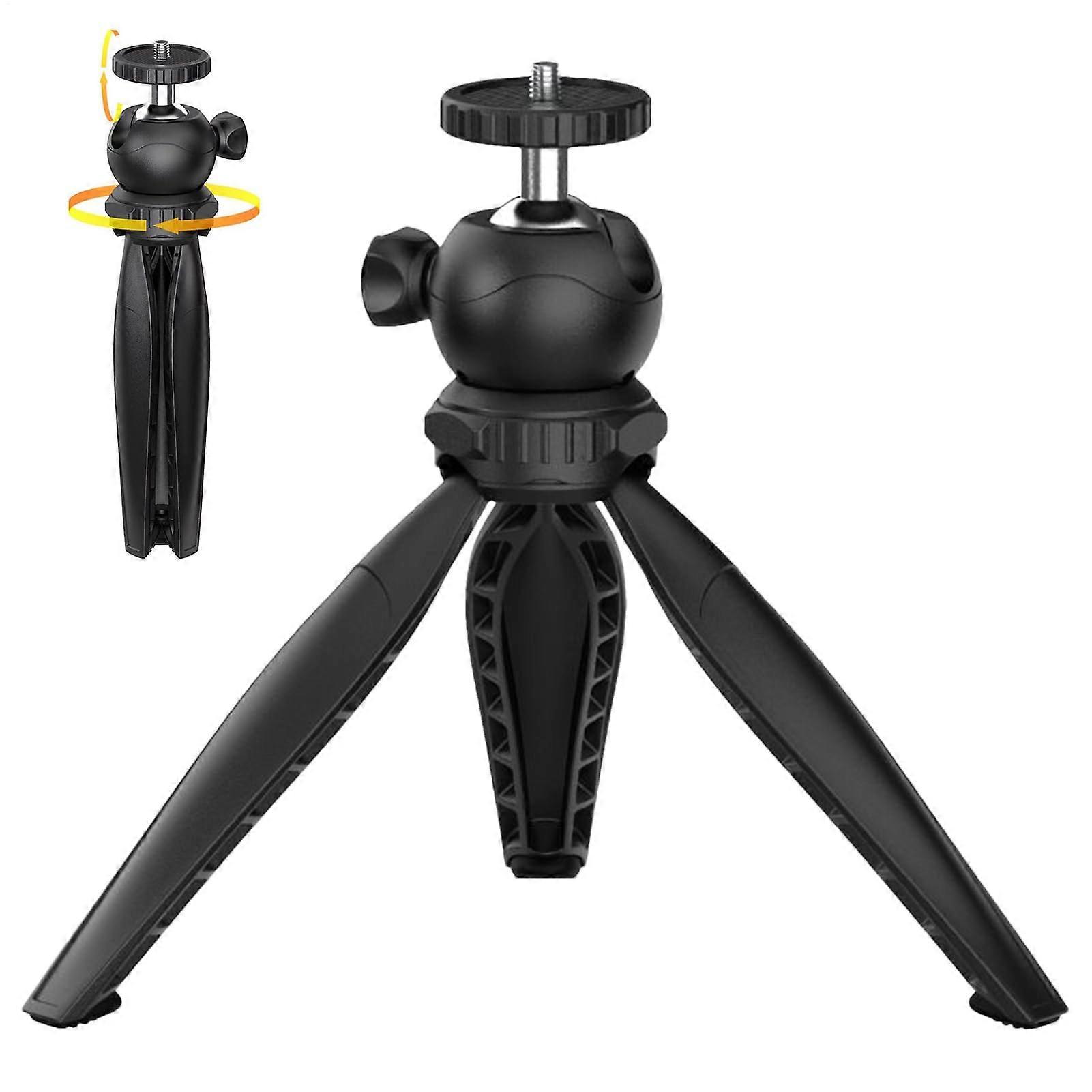 Phone Tripod Stand, Portable Extendable, Adjustable Height, Stable NonSlip Legs