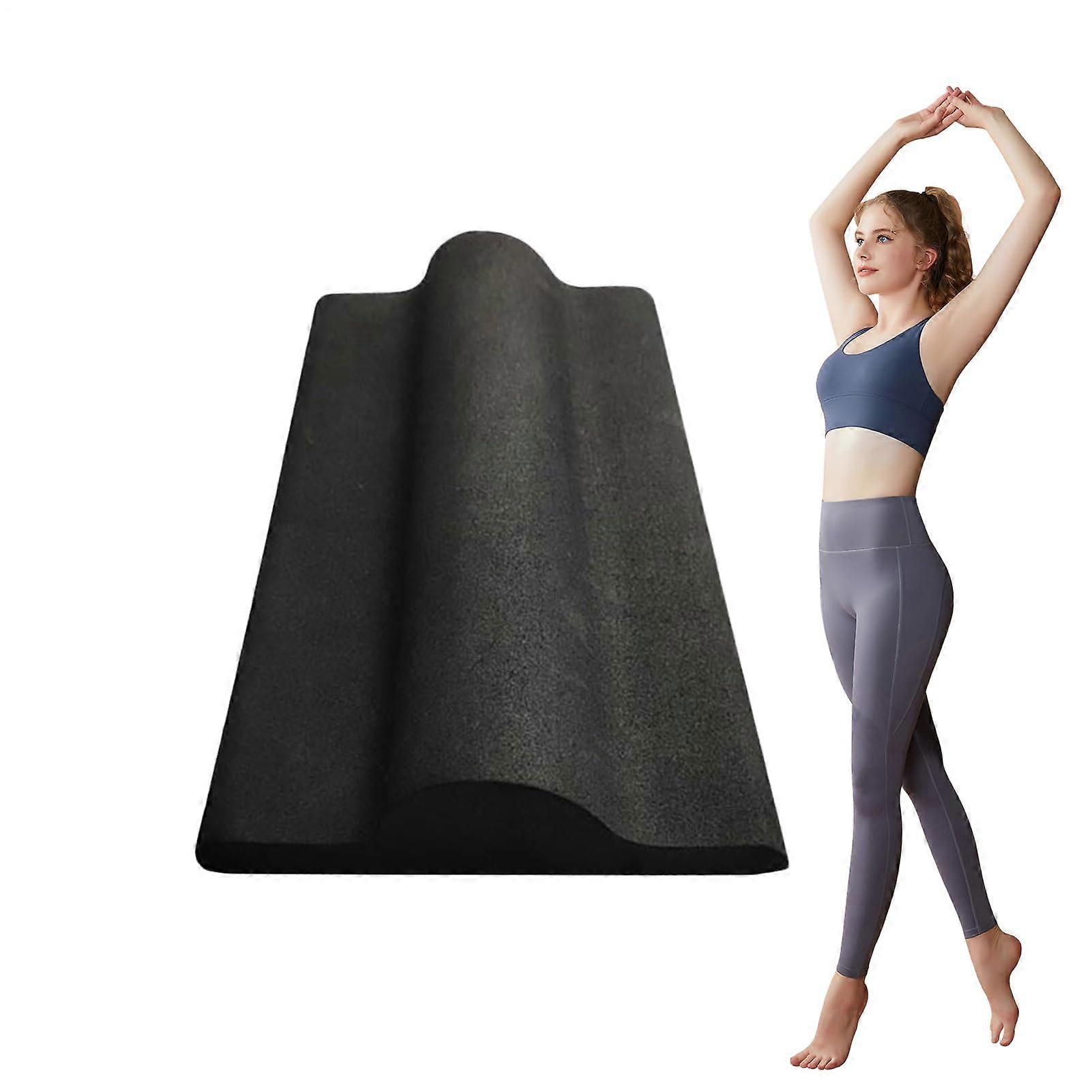 Foot Trainer Leg Stretching Board Calf Stretcher Tool Stretching Exercise Device for All Ages Black