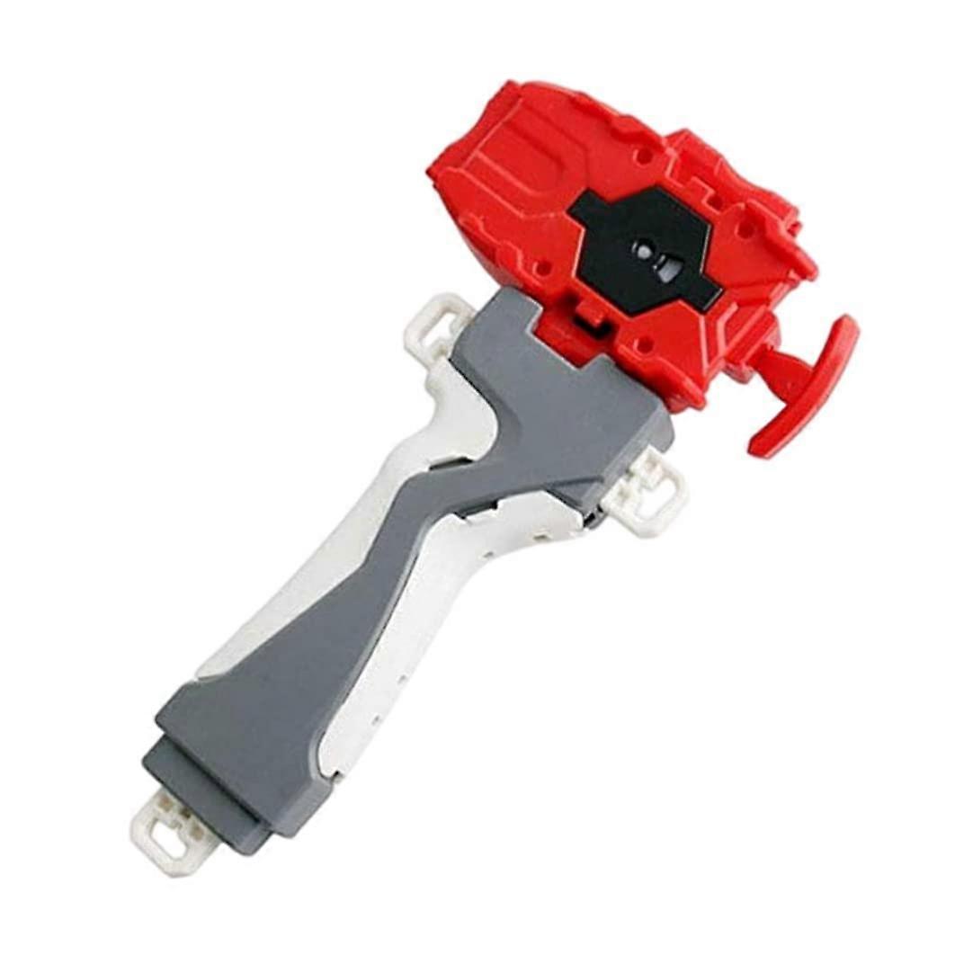 Sparking Launcher Metal Spinning Starter PullWire Flying Spinner Toy for Children Redtop