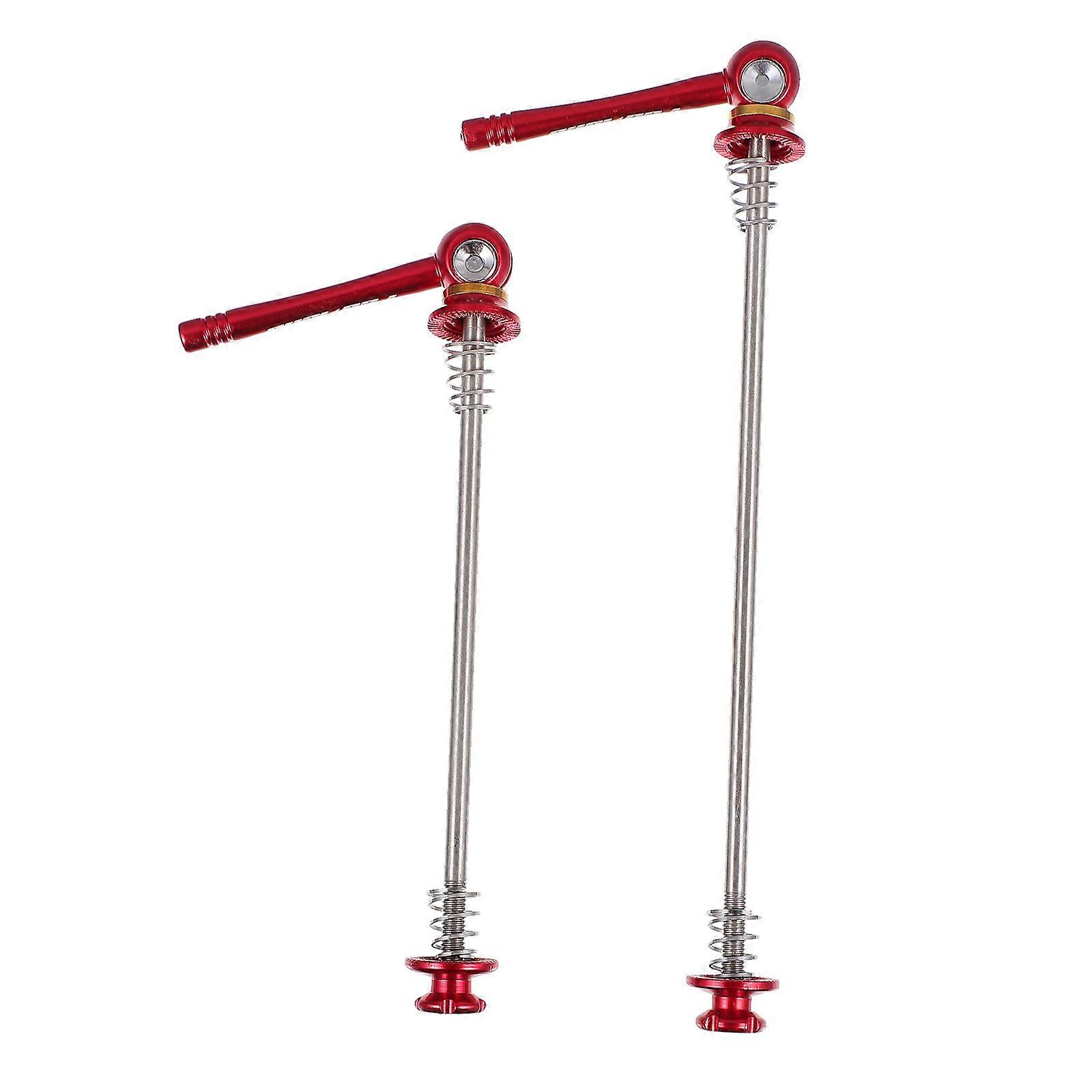 Titanium Alloy Bike Quick Release Skewers – Durable, Lightweight Mountain Bike Wheel Axle for Easy Removal and Installation – High Strength Design