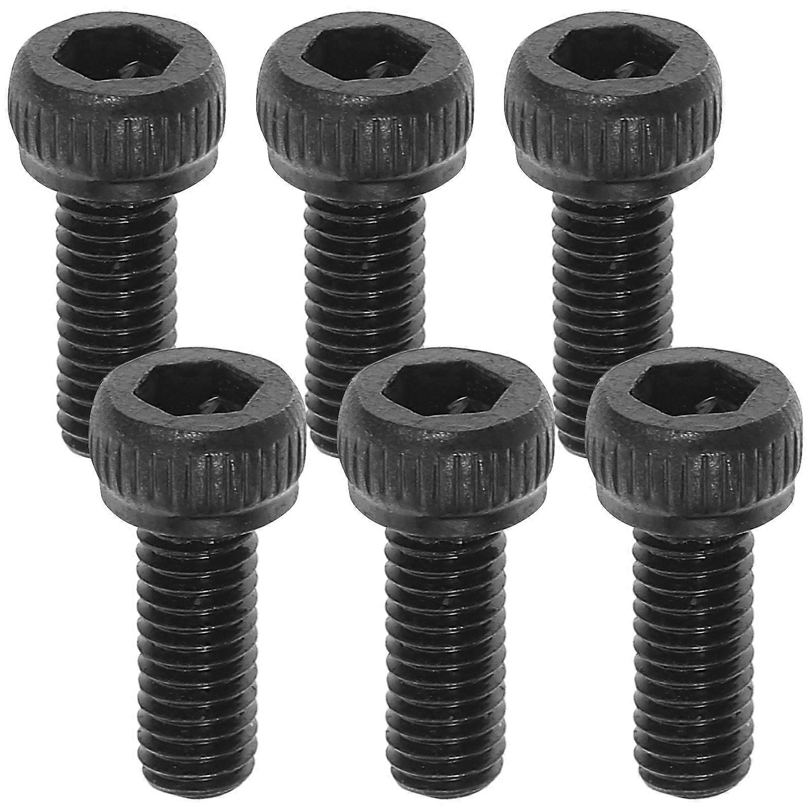 50pcs Black High Strength Socket Head Cap Screws Machine Bolt Kit for Versatile Hardware Projects Easy Installation