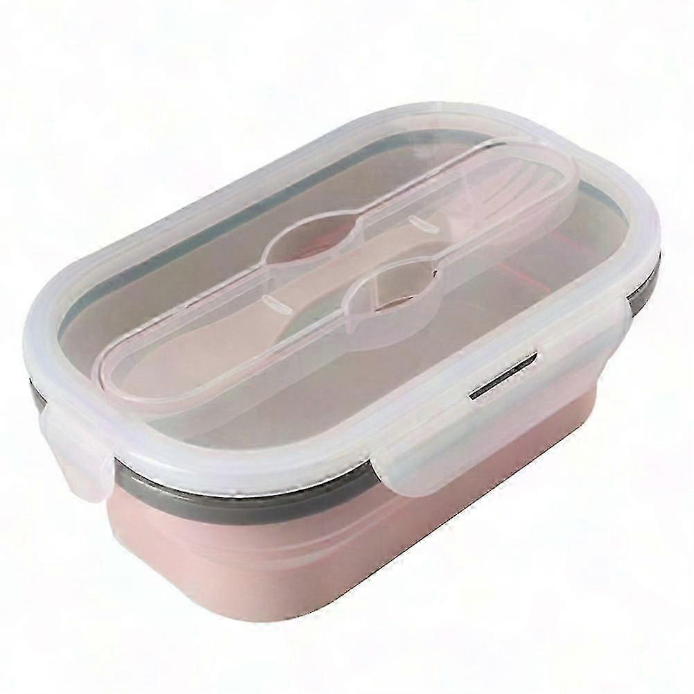 Collapsible Silicone Food Container for Lunch Storage Portable & Space Saving