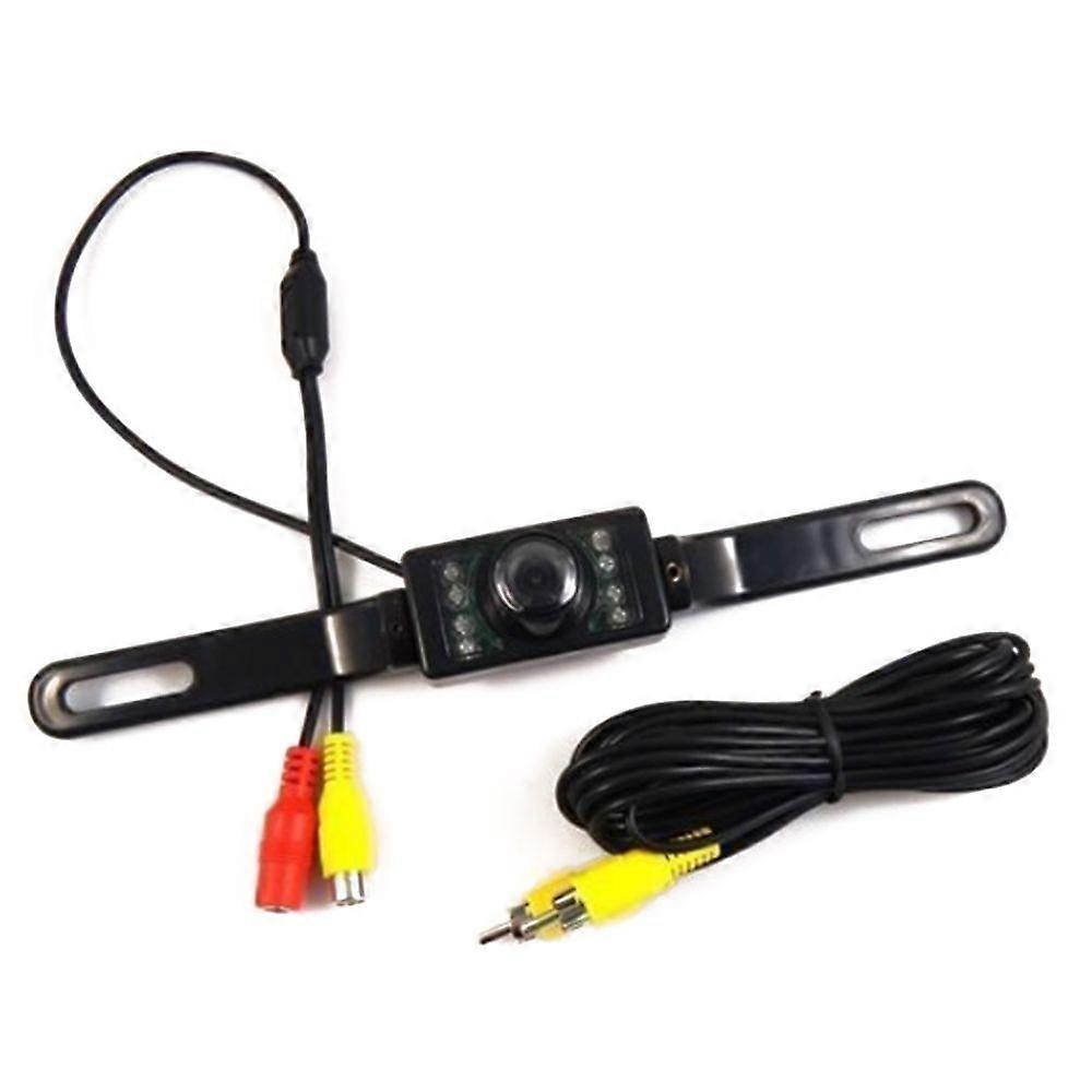 Car Rear View Camera Night Vision 7 LED AV Display Infrared
