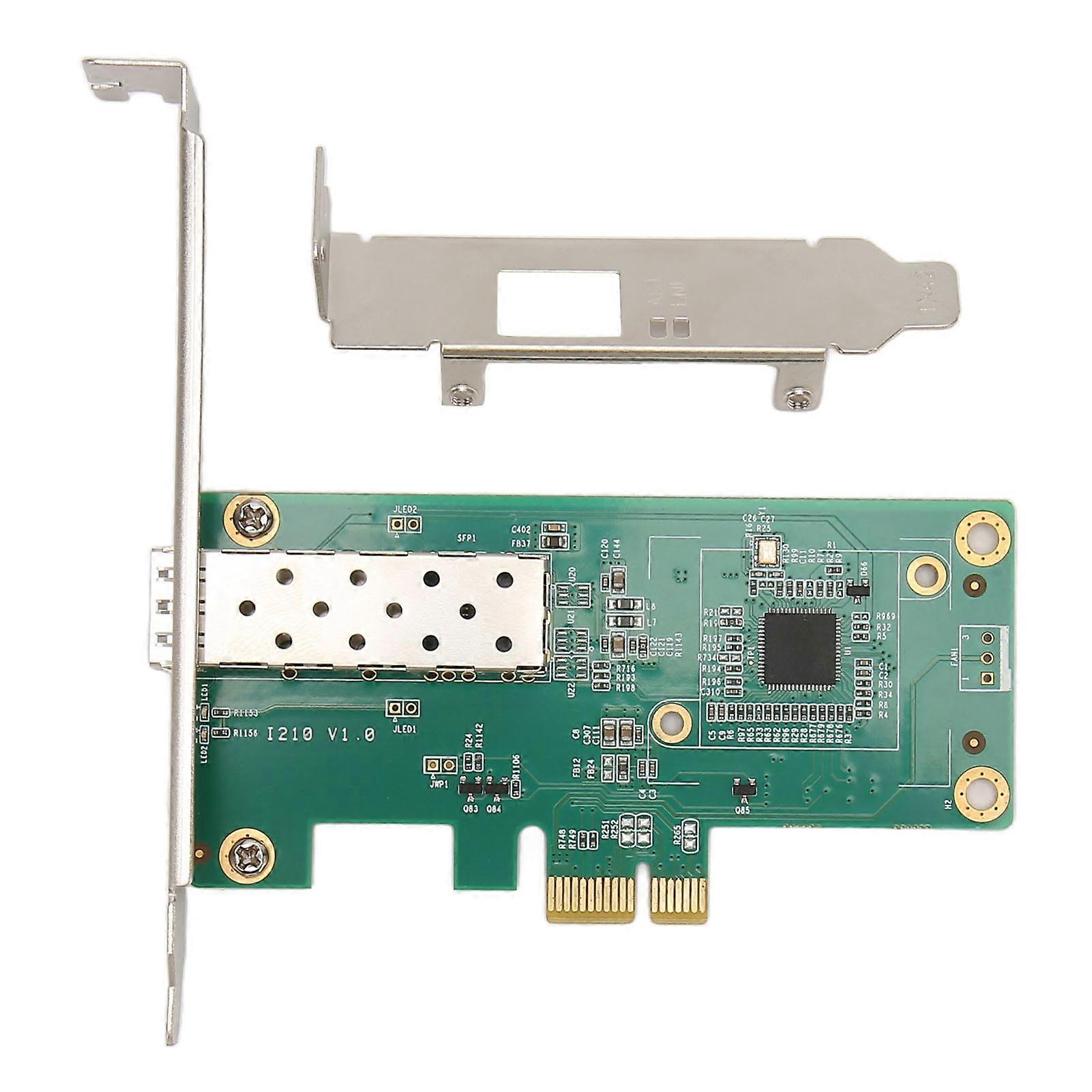 PCIe Card 10/100/1000Mbps PXE Diskless PCI Express 2.1 2.5GT/s Server Network Adapter for Computer Chassis
