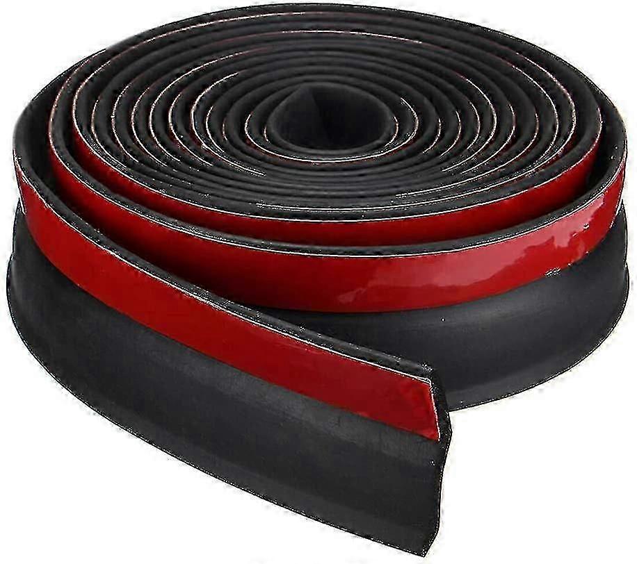Rubber Seal Strip, Garage Door Weather Strip Tape Multipurpose Door Bottom Weather Edge Trim Full Wrap Bottom Seal Strip