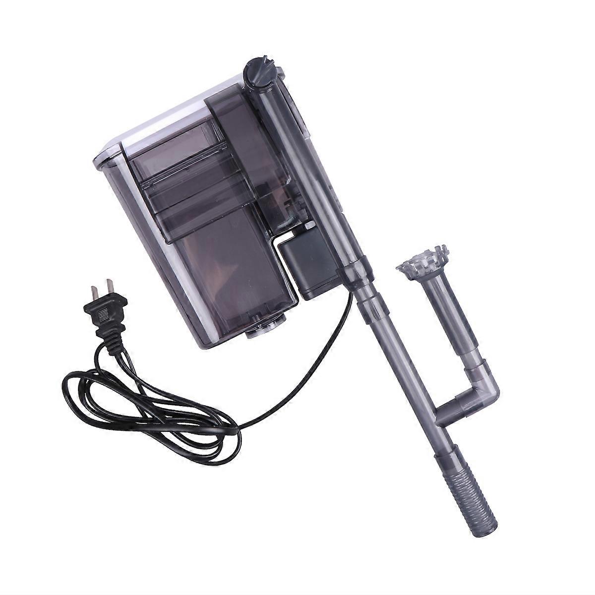 Submersible Waterfall Filter XP-05 Fish Tank Filtration System Plastic Material Adjustable Flow Saltwater Aquarium 1Pack
